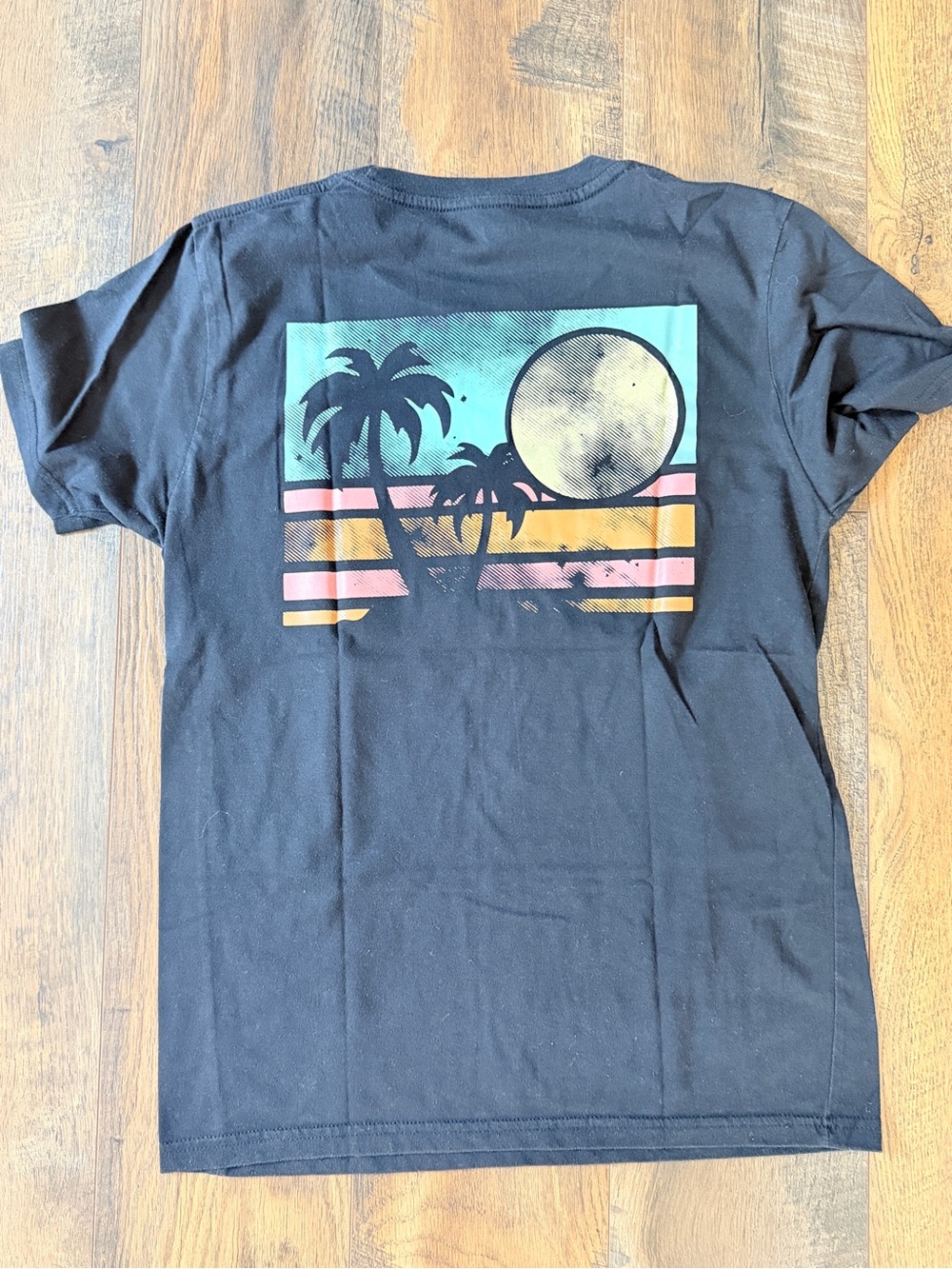 Palawan Philippines Sunset Palm Trees Graphic tee small souviner gifts tourism